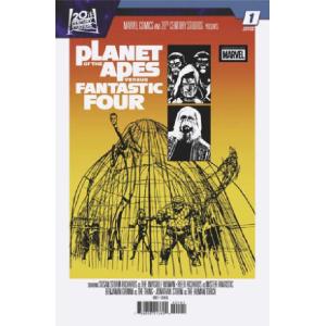 PLANET OF THE APES VS FANTASTIC FOUR #1＜バリアントカバー＞