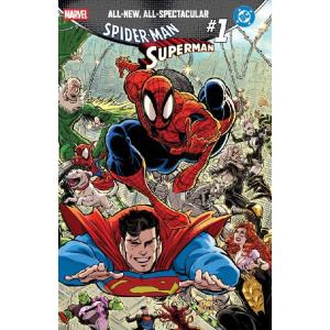 MARVEL DC SPIDER-MAN SUPERMAN #1＜バリアントカバー/F＞