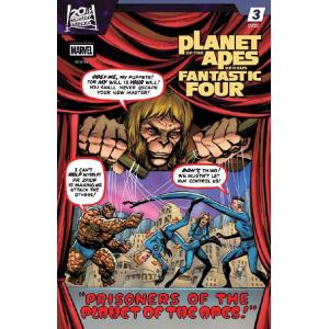 PLANET OF THE APES VS FANTASTIC FOUR #3＜バリアントカバー＞