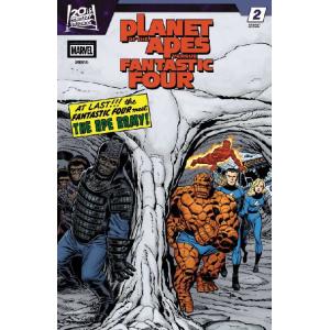 PLANET OF THE APES VS FANTASTIC FOUR #2＜バリアントカバー＞