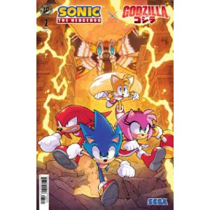 SONIC THE HEDGEHOG X GODZILLA #2＜Aカバー＞