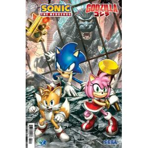2026夏セール対象品　SONIC THE HEDGEHOG X GODZILLA #1＜Eカバー＞