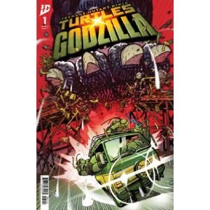 TEENAGE MUTANT NINJA TURTLES X GODZILLA #1＜Cカバー＞