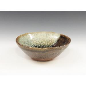 水差し、唐津焼、 茶道具 水指 水差し 斑唐津焼 中嶋義紀作 城窯 つまみ クチナシの形 斑