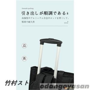 キャリーカート 4輪 360°回転 横押し可能...の詳細画像5