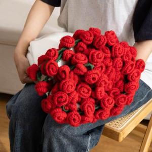 花束ブランケット ブーケブランケット かぎ針編...の詳細画像1