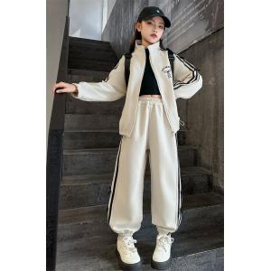 子供服 おしゃれ ジャージ パーカー 女の子 ...の詳細画像1