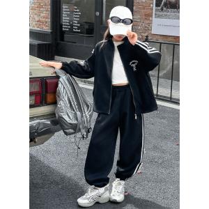 子供服 おしゃれ ジャージ パーカー 女の子 ...の詳細画像2