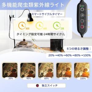 爬虫類 バスキングライト 25W+50W+75...の詳細画像2