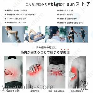 マッサージ器 低周波治療器 ems パッド付き...の詳細画像2