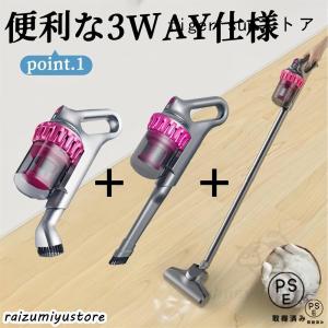 掃除機 コードレス 強力 充電式 サイクロン ...の詳細画像4