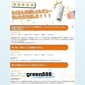 電気ケトル 小型 ポータブル電気ケトル ステン...の詳細画像1