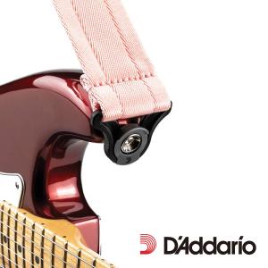 Planet Waves by D'Addario Auto Lock Guitar Strap -Rose- │ ギターストラップ｜guitarplanet