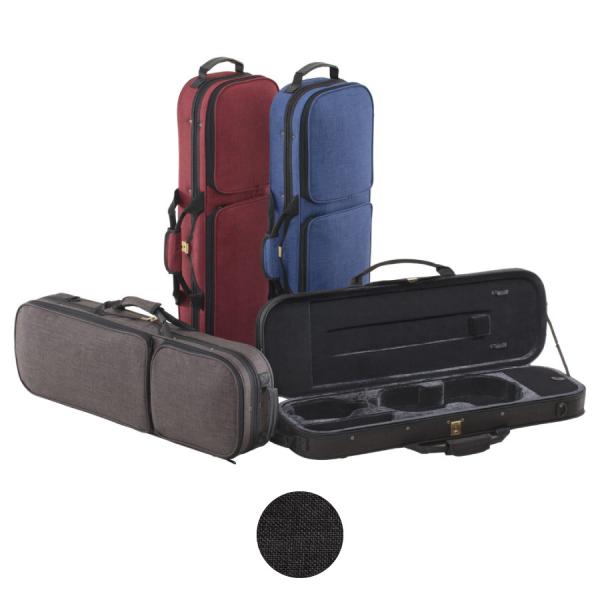 Carlo giordano OBL-170 -ブラック- │ バイオリン用セミハードケース