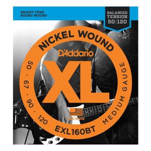 D'Addario 50-120 EXL160BT Nickel Wound Balanced Tension Medium｜guitarplanet