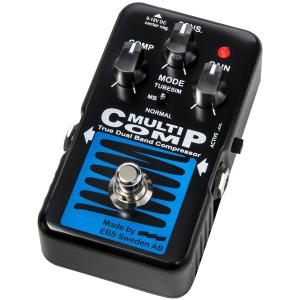 【箱ボロ特価】EBS MultiComp BLUE LABEL "True Dual Band Compressor" 新品アウトレット  ベース用コンプレッサー 《エフェクター》｜guitarplanet