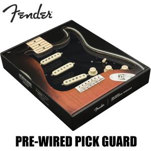 Fender Pre-Wired Strat Pickguard Original '57 / '62 SSS -Black / 11 Hole PG-│ リプレイスメントパーツ｜guitarplanet
