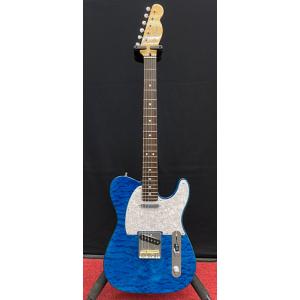 Fender Japan FSR Hybrid II Telecaster Quilt Maple Top/USA Pure Vintage 64 Tele PU GP-Carribian Blue Trans-【JD22025426】【3.26kg】《エレキギター》｜guitarplanet