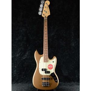Fender Player Mustang Bass PJ -Firemist Gold / Pau Ferro-《ベース》｜guitarplanet