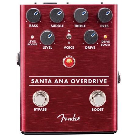 Fender Santa Ana Overdrive Pedal オーバードライブ 《エフェクター》