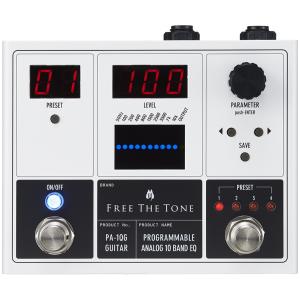 Free The Tone PROGRAMMABLE ANALOG 10 BAND EQ PA-1QG デジタルイコライザー 《エフェクター》｜guitarplanet