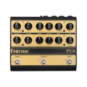 Friedman IR-X Dual Tube Preamp│フロアタイプ・プリアンプ《エフェクター》｜guitarplanet