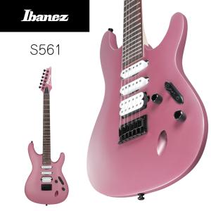 【限定生産モデル】Ibanez S561 -PMM (Pink Gold Metallic Matte)-《エレキギター》