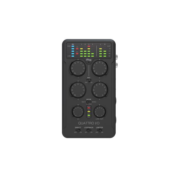 iRig Pro Quattro I/O IK Multimedia iPhone/iPod Tou...