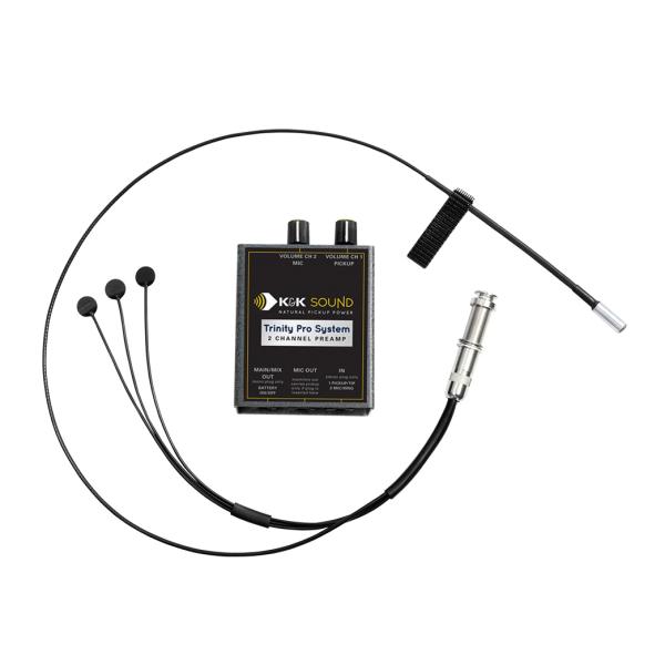 K&amp;K Sound Trinity Pro System《アコースティック／クラシックギター用ピック...