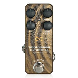 One Control ANODIZED BROWN DISTORTION 4K【ディストーション】...