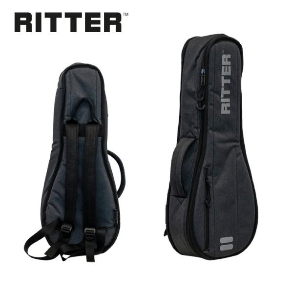 RITTER RGD2-U for Soprano Ukulele -ANT(Anthracite)...