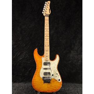 Schecter EX-V-22 CTM FRT 4A Grade -Lemon Drop Sunburst-《エレキギター》｜guitarplanet