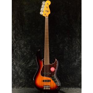 Squier Classic Vibe 60s Jazz Bass Fretless -3 Color Sunburst- 3�
