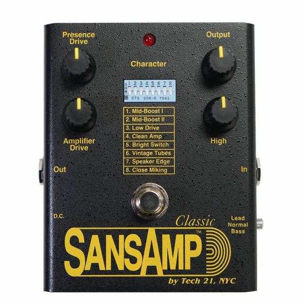 TECH21 / SA1 SansAmp Classic 新品 プリアンプ/オーバードライブ《エフェ...