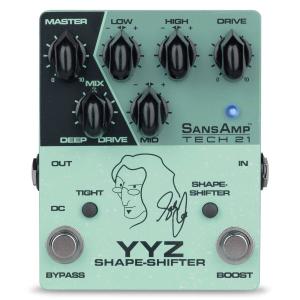 Tech21 エフェクター YYZ SHAPE-SHIFTER プリアンプ ゲディー・リー