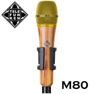 TELEFUNKEN Dynamic Series M80 ライトウッド/イエロー《マイク》｜guitarplanet