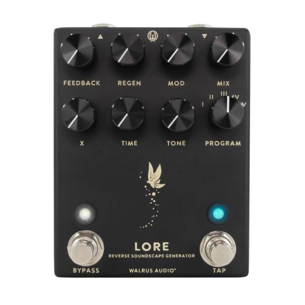 WALRUS AUDIO Lore Reverse Soundscape Generator ブラッ...