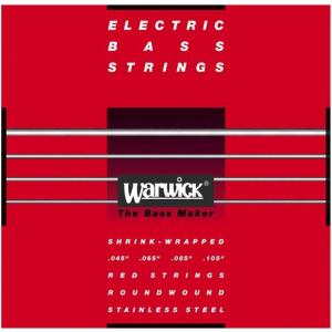 Warwick 45-105 #42200 Red Label Stainless Steel Medium｜guitarplanet
