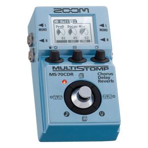 ZOOM MS-70CDR Multi Stomp 空間系マルチ Chorus/Delay/Reverb 《エフェクター》｜guitarplanet