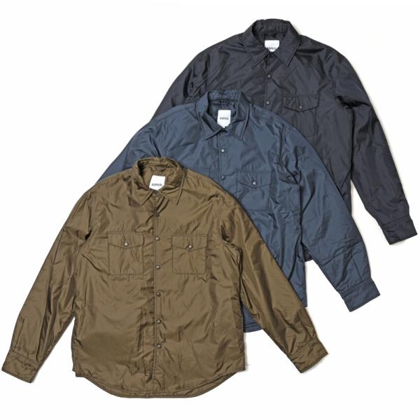 ASPESI（アスペジ）パデッドナイロンCPOシャツ I029 13PIU/22921II02979...