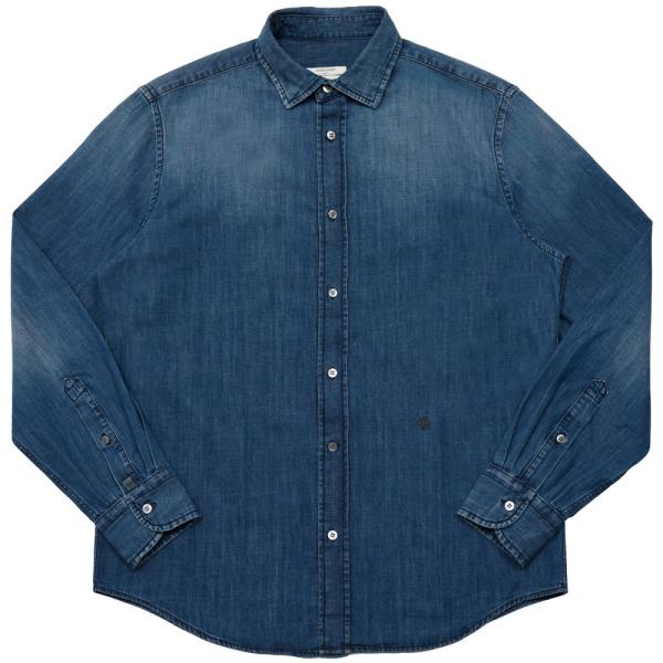 JACOB COHEN（ヤコブコーエン）ウォッシュドコットンデニムシャツ 226-41408 110...