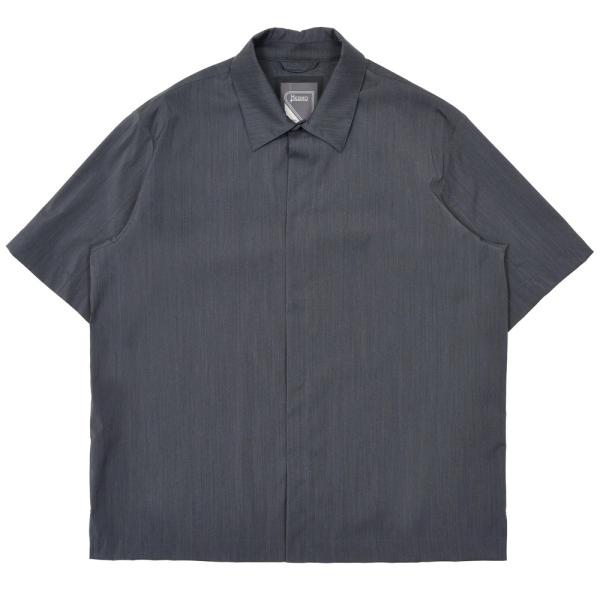 【SALE30】HERNO（ヘルノ）ウォーターレペレントテックウールショートスリーブシャツ CM00...
