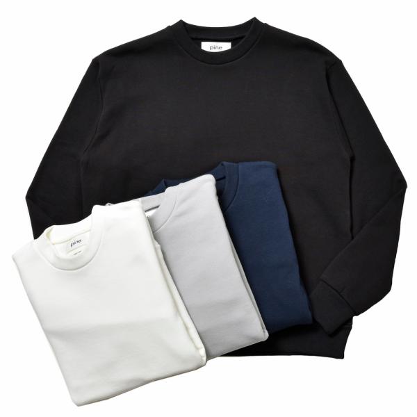 balcone pine（バルコーネ パイン）コットンクルーネックプルオーバースウェット MT140...