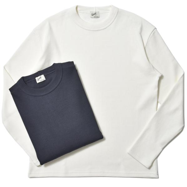 Bonfil（ボンフィル）コットンヘヴィーフライスクルーネックカットソー BON-6 1204200...