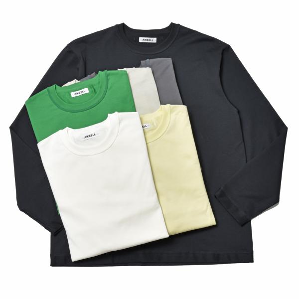 AMBELL(アンベル)コットンクルーネックL/Sカットソー 00018(7)  120424001...