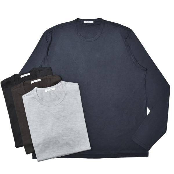 Stefan Brandt（シュテファン ブラント）シルクジャージL/Sクルーネックカットソー EN...