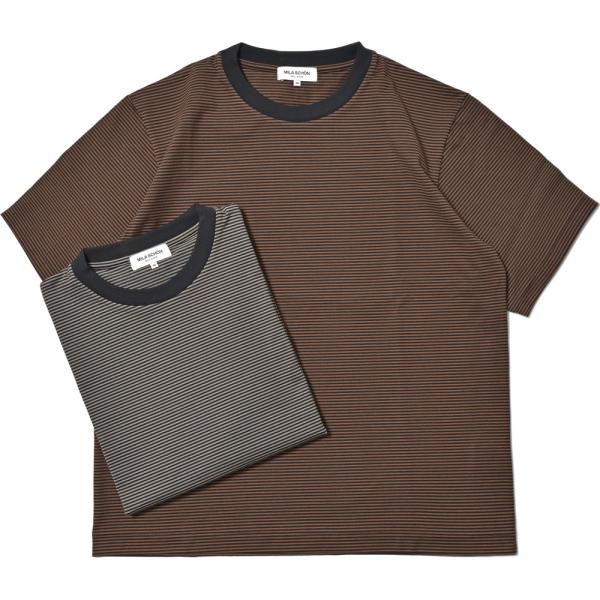 MILA SCHON MILANO（ミラ ショーン ミラノ）ウルティマコットンS/Sボーダーカットソ...
