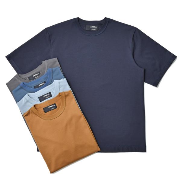 AMBELL(アンベル)KEY PIECE コットンクルーネックS/Sカットソー 00022(4) ...