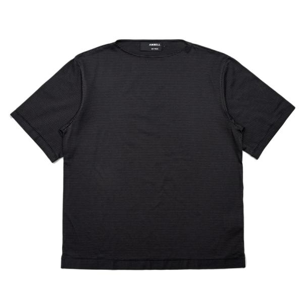 AMBELL(アンベル)KEY PIECE コットンボーダーボートネックS/Sカットソー 00134...