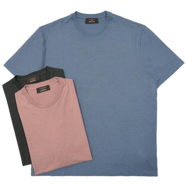 ZANONE（ザノーネ）アイスコットンクレープS/Sクルーネックカットソー TSHIRT MC/SL...